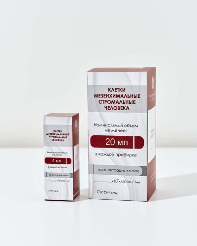 Биомедицинский клеточный продукт «Клетки мезенхимальные стромальные человека»